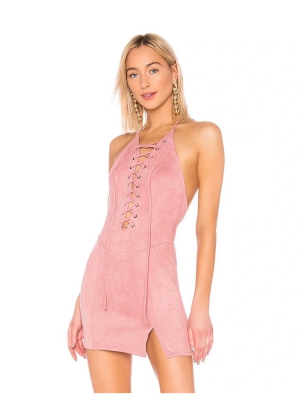 NBD x Naven Rylan Dress in Rose Tan Size XS NWT